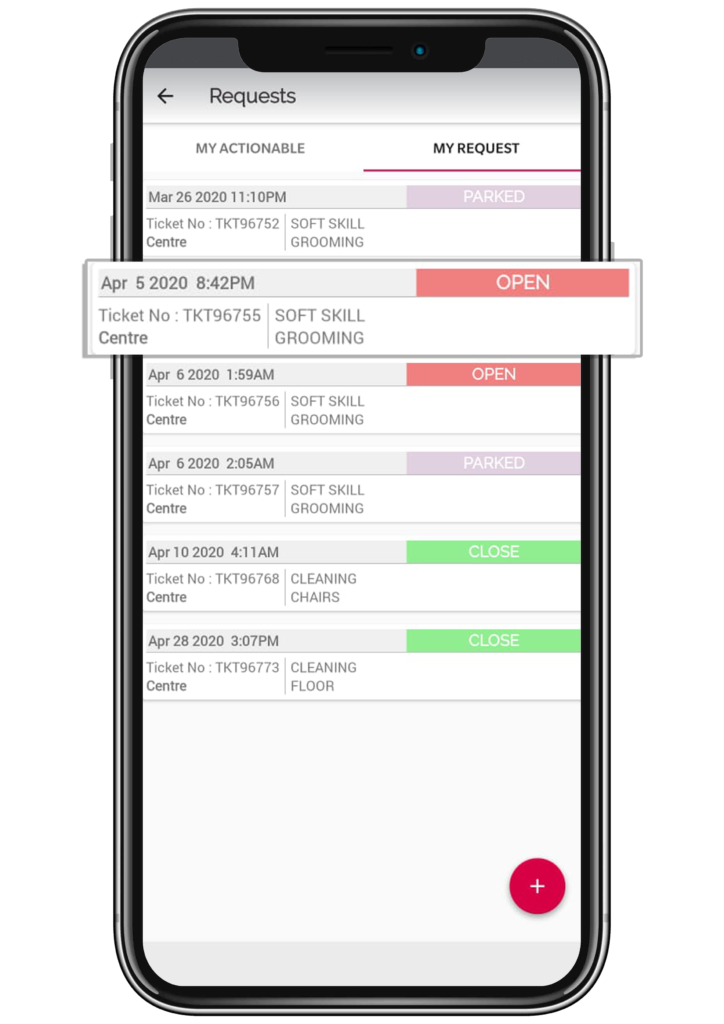 Ticketing - eFacilito | Facility and Operations Management System